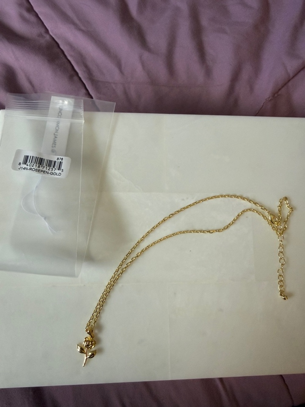 Uncommon James Rose Pendant Necklace